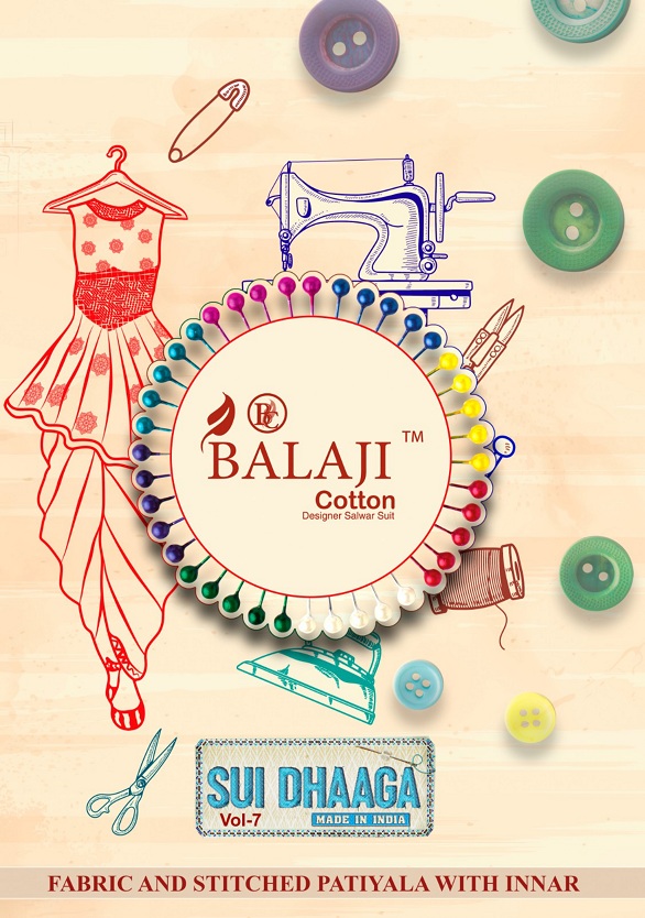 Balaji Sui Dhaaga Vol-7 Cotton Exclusive Designer Readymade Collection